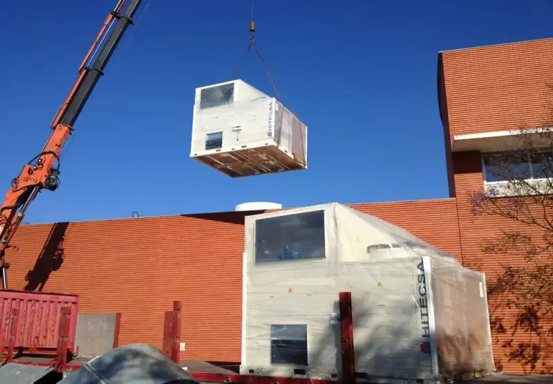 Climatización integral de nave industrial de 3.000 m² en Valencia